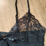Black Nightdress Size 12-14 Image 2