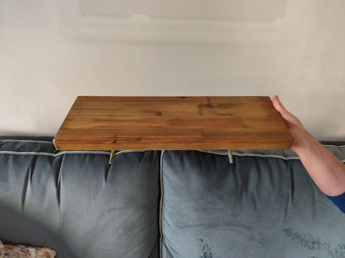 Wooden shelf