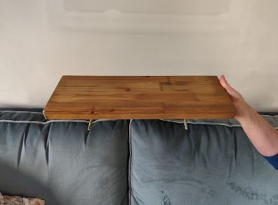 Wooden shelf