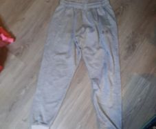 Grey under armour track bottoms