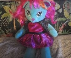 Build a bear viv hobey girl plush toy