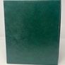 3 X LIndner 13-ring Gren padded ring binder made of high quality leatherette material with 15 pages suitable for postcards/ notes/ stock card. Album size 200 x 235 mm. Lindner Mufti-Collect. Pack of 10. No 1330 .1 pockets per side. (Stamp Accessories) Image 2