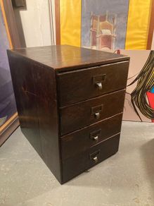 1930s Oak Filing Cabinet - Warehouse and Showroom Open Saturday 18th April 12 til 4pm Eircode R95T227