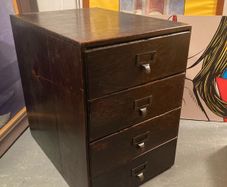 1930s Oak Filing Cabinet - Warehouse and Showroom Open Saturday 18th April 12 til 4pm Eircode R95T227