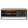 Coffee Table Grey 90x50x35 cm Solid Acacia Wood Image 3