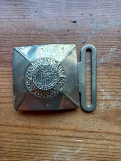irish  army  belt  buckle