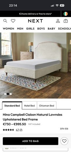 king bed