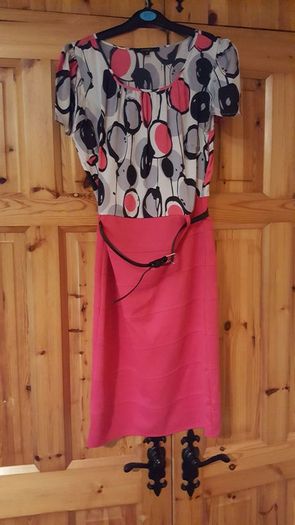 Lovely bright pink dress