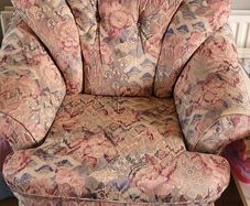 lovely fabric sofa
