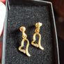 Heart Shaped Earrings Image 3
