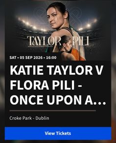 Katie Taylor tickets x2