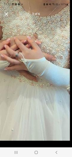 Stunning girls communion dress fury godmother