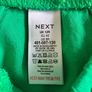 BNWT Ladies Green Linen Mix Palazzo Trousers by Next Image 4