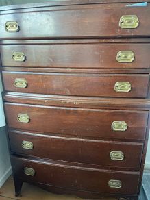 Wood dresser
