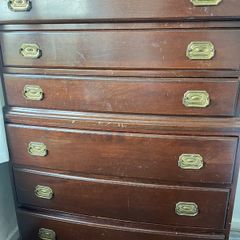 Wood dresser