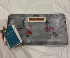 Gionni 19cm zip around purse - new