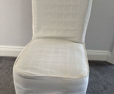 Plush child's high back chair