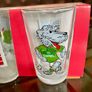 World Cup USA 1994 Macul the dog Mascot Drinking Glasses x 3 Image 5