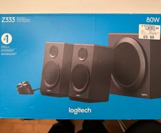 Logitech Z333 Speaker System with subwoofer