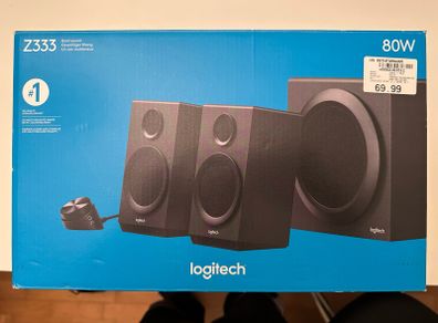 Logitech Z333 Speaker System with subwoofer