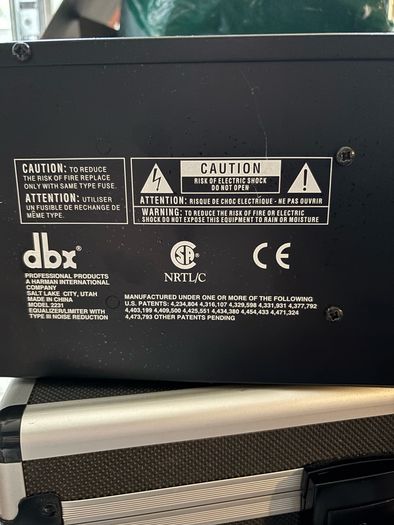 DBX 2231 EQ/Limiter