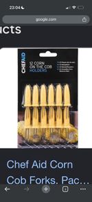 Corn on the cob holders.