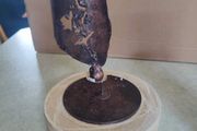 Bronze  Candle Holder The CANDLE NOT including.