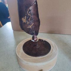 Bronze  Candle Holder The CANDLE NOT including.