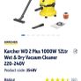 Karcher Wet and Dry WD Vac Image 5
