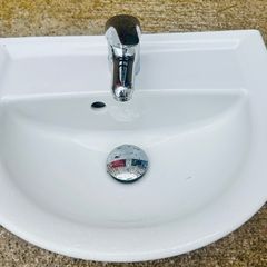 armitage shanks sink with tap and waste