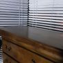 Bedroom mahogony 5 drawers chest of drawers immaculate condition Image 3