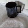 Starbucks LARGE Matte Black & Mirror Ceramic Coffee Mug Stoneware Cup 14 oz 2017 Image 3