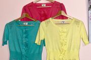 3 Diesel Cropped Cardigans Size M LIKE NEW