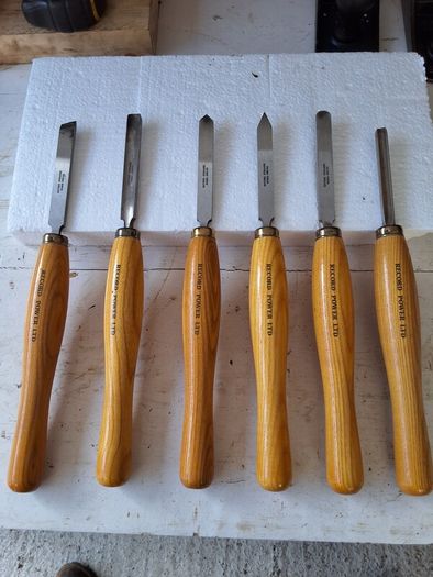 Record  lathe chisel 6 set