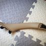 BMW 5 Series F10 Leather Pull Handle (Beige) RHD Image 4