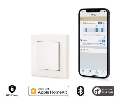 Eve Smart Light Switch - Connected Wall Switch with Apple HomeKit technology