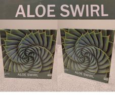 Aloe Swirl Mindfullness Jigsaw Puzzle, New in box