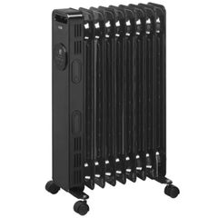 Black Portable Radiator