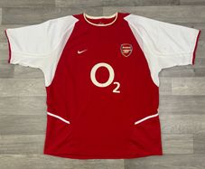 Genuine Vintage 2002/04 Nike Arsenal London Home Invincibles Mens XL