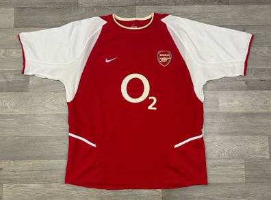 Genuine Vintage 2002/04 Nike Arsenal London Home Invincibles Mens XL