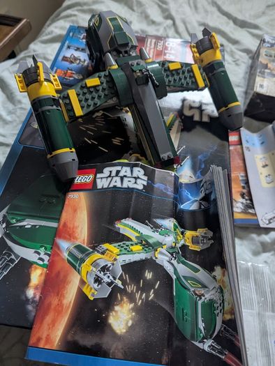 Bounty Hunter Assault Gunship - 7930 - Used. Lego Star Wars The Clone Wars
