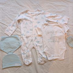 Baby boy clothes 5 piece gift set size 3-6 months BNWOT