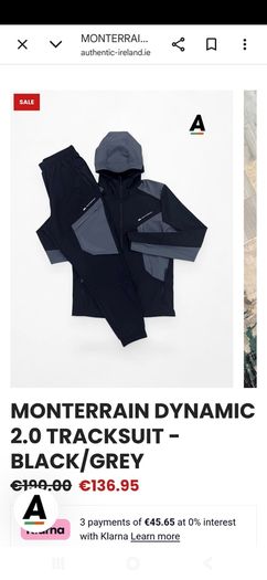 monterainn tracksuit