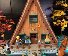 Lego A frame cabin