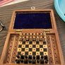 Miniature wooden Chess set Image 2