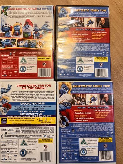 DVDs - smurfs