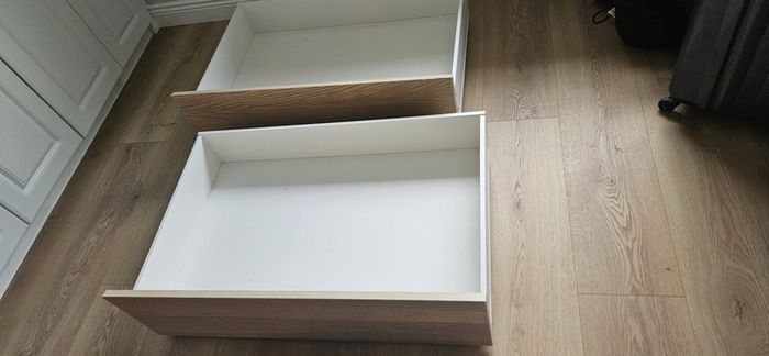 ikea Malm bed storage drawers x 2