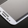 Full Curved 3D Tempered Glass Protector For Samsung Galaxy S6 EDGE PLUS- White Image 5