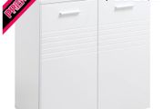 Under Sink Cabinet, Bathroom Vanity Unit, Pedestal Under Sink Design, Storage Cupboard (FREE SHIPPING)