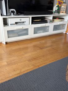 TV bench, black